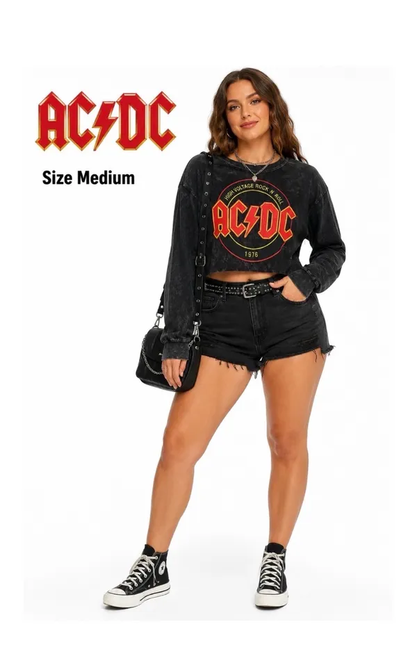 AC/DC Shirt Urban Outfitters Vintage - Image 3