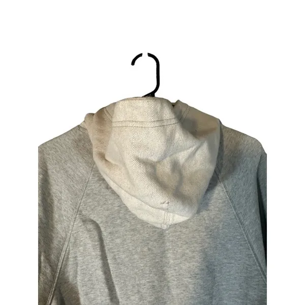 Aerie Gray Long Sleeve Hooded Kangaroo Pouch Pocket Sweatshirt Women Sz XXS - Image 8