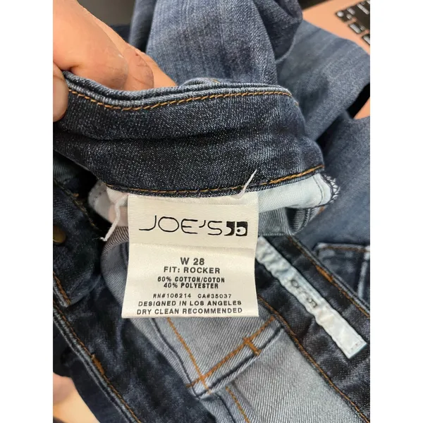 Joe’s Jeans Rocker Low‎ Rise Bootcut Jeans Y2K Baddie Size 28 X 31” - Image 8