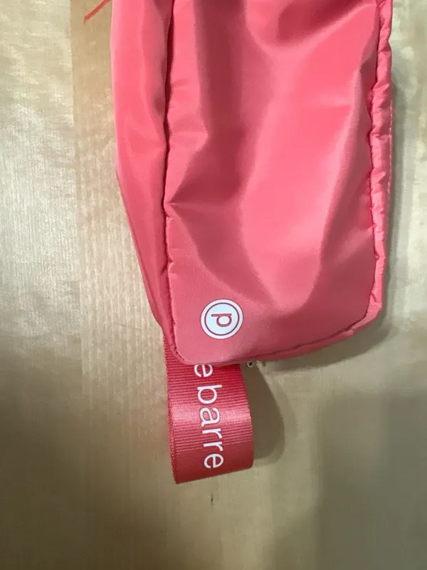 Pure Barre Pink Nylon Belt Bag Fanny Pack - Image 3