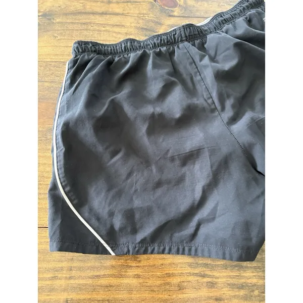 Nike Dri-Fit Lined Athletic Shorts Womens Stretchy Drawstring Small Black - Image 7