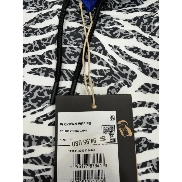 Burton Women's Crown Weatherproof Pullover Fleece Zebra Size XL NWT $95 MSRP - Image 7