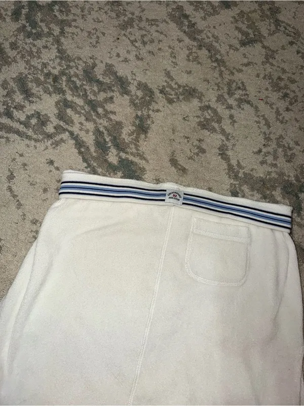 Abercrombie & Fitch Terry Cloth Foldover Mini Skirt Small Y2K - Image 4