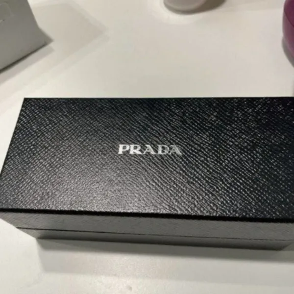 Prada 61mm Oval Sunglasses silver - Image 13