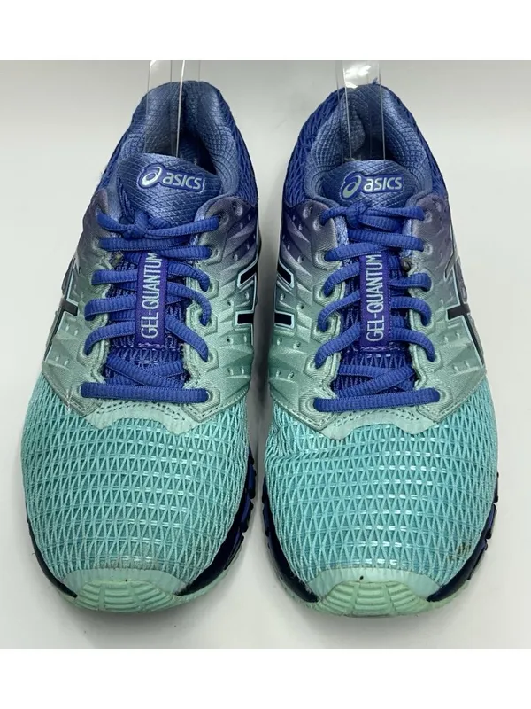 Asics Gel Quantum 180 2 T6G7N Blue Running Shoes Sneakers Womens Size 8 EXCELLNT - Image 3