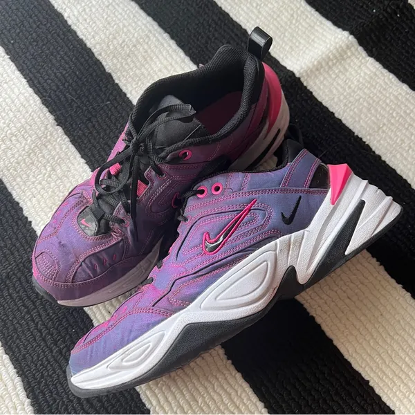 Nike Women's Y2K Purple and Pink Casual Sneakers - Image 10