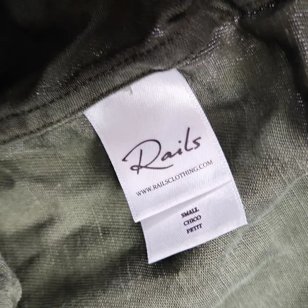 Rails Green Leopard Bomber Jacket - Image 11