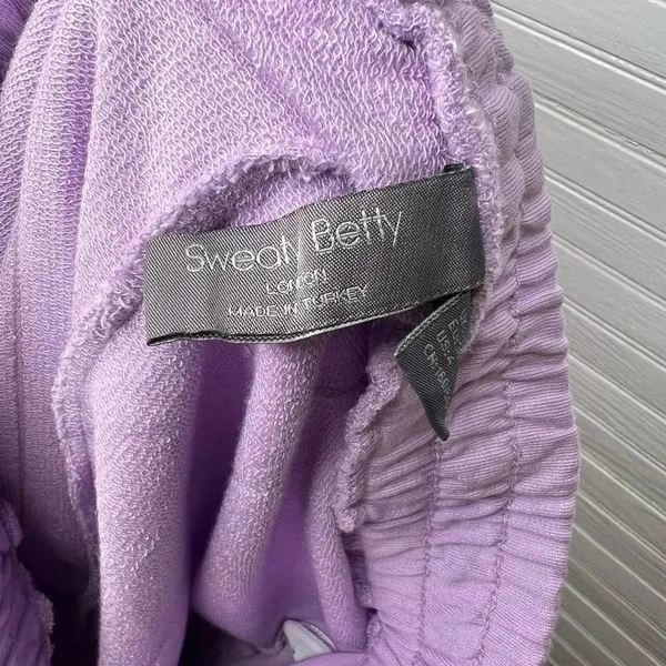 Sweaty Betty Women's After Class Shorts Lilac Purple Size 4 High Waist Casual - Image 9