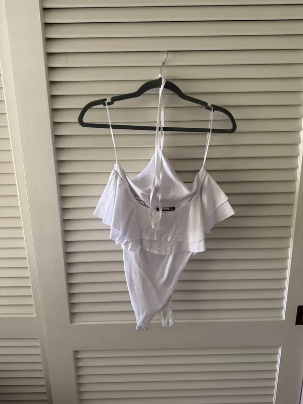 ZARA Ruffle Bodysuit - Image 4