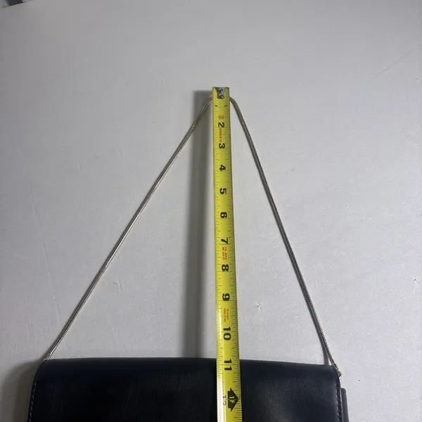 Kate Spade Black Leather Hanley Camden Way Shoulder Bag Gold Strap Purse‎ READ - Image 8