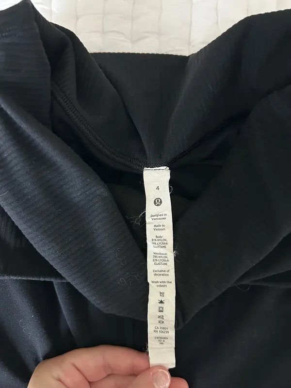 Black Lululemon Joggers  - Image 3