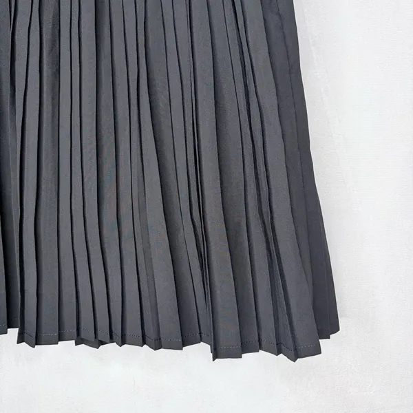 Quince Black Court Sport Pleated Tennis Mini Skirt - Image 7