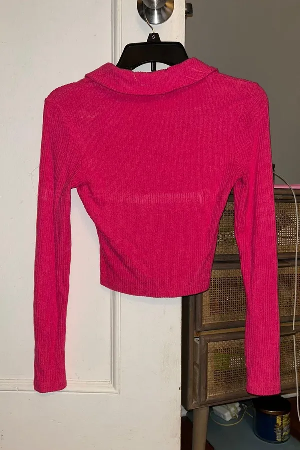 Altard State Cling Sleeve Crop Top - Image 3