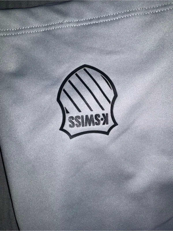 K-Swiss White Pleated Skater Tennis Skirt - Image 3