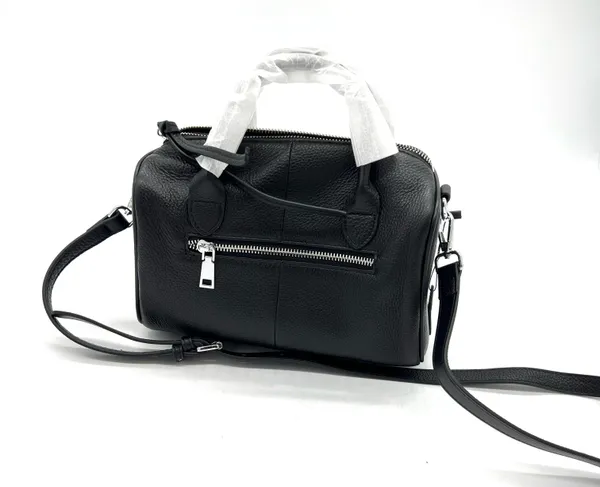 Genuine Leather Bag Tote Crossbody Bag Handbag Shoulder Bag - Image 7