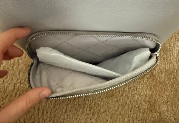 Michael Kors Grey Backpack - Image 3