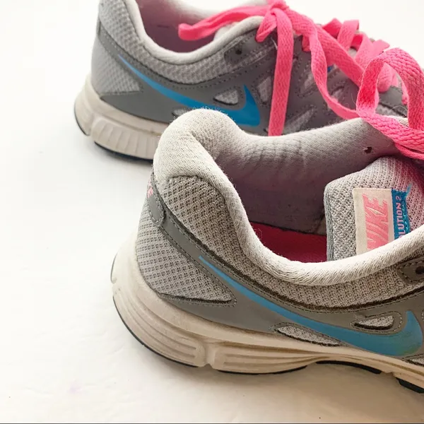 Nike Size 8 Revolution 2 Women’s‎ Grey Running Athletic Sneaker - Image 3