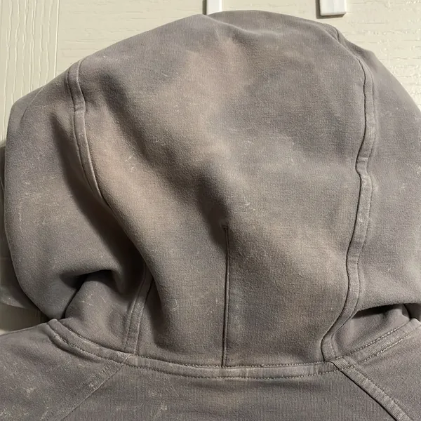 Lululemon Scuba Pullover Hoodie Washed Dark Chrome Athleisure Lounge Cozy Gym - Image 7