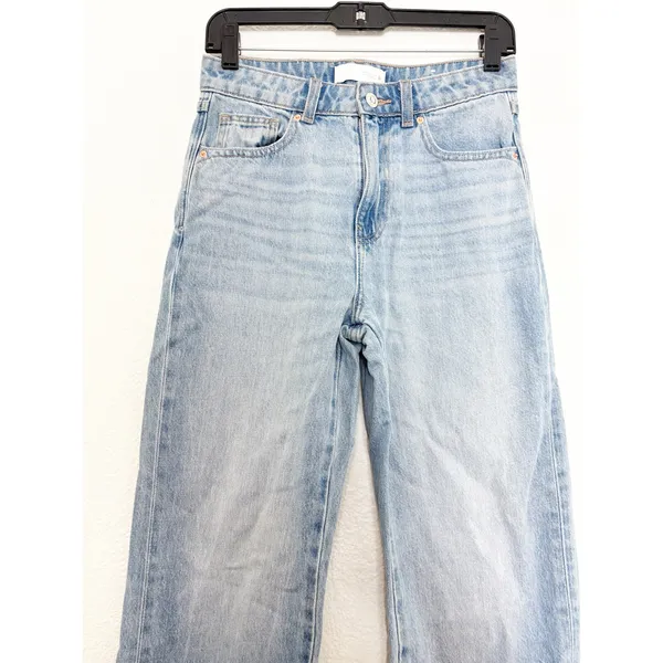 Zara Jean Z.03 Regular Fit High-Waist Long Length Size 4 Light Wash 8228/224/427 - Image 10