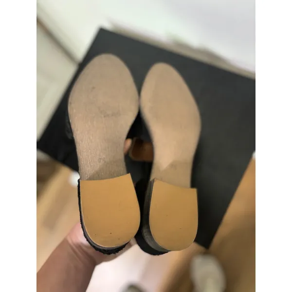 B.ATrue Tassel Loafers D'Orsay Flats Comfortable Slip On Shoes‎ 7.5 - Image 5