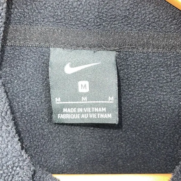 Nike Womens Fleece Long Sleeve Drawstring‎ Hoodie Black Size Medium - Image 5