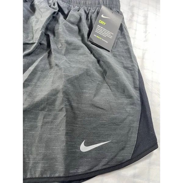 Nike Women’s Plus Size 1X Running Shorts - Gray Heather Dri-FIT Athletic - NW - Image 2