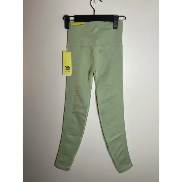 All In Motion Leggings Wm XS Fern‎ Green High Rise Seamless Gym Yoga Athleisure - Image 2