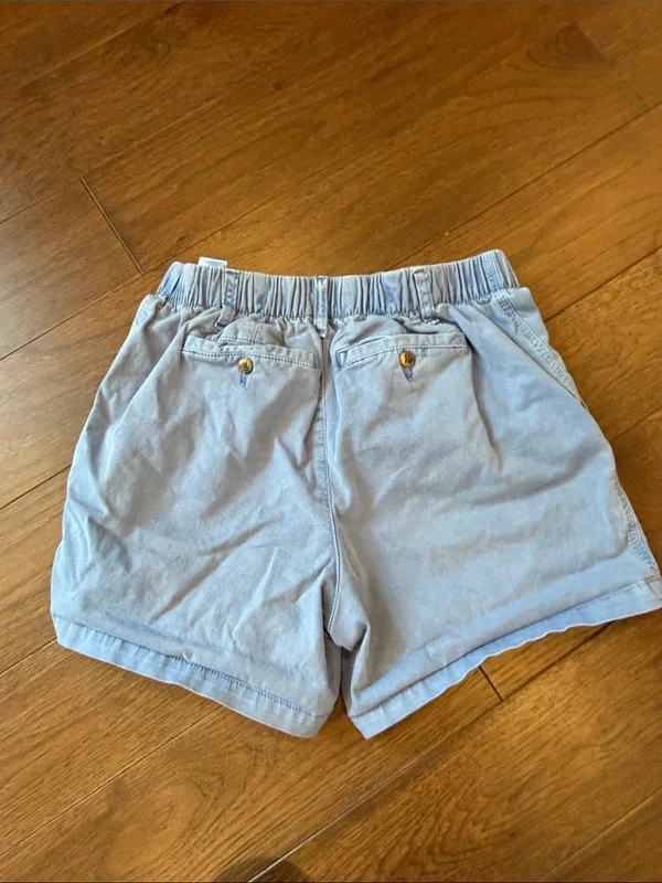 Old Navy Everyday Light Blue Cotton Bermuda Shorts Size Small - C70-006 - Image 5