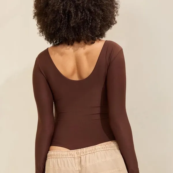 Aerie Mocha Bodysuit NWT - Image 5