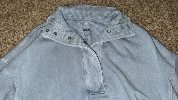 Aerie Light Blue Quarter-Zip - Image 5