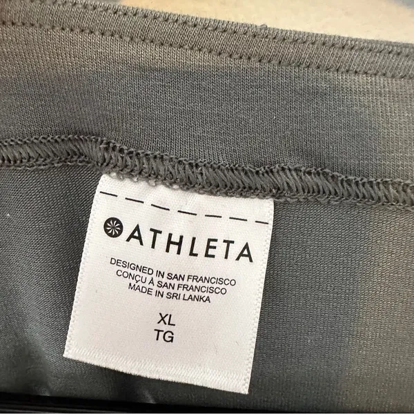 Athleta Cool Down Top Long Sleeve Crop XL Bali Green - Image 5