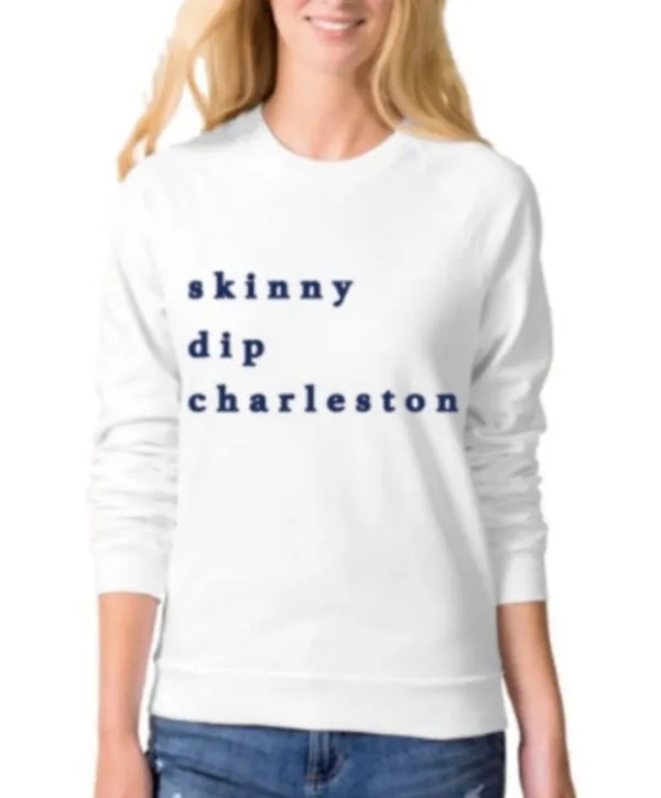 Skinny dip Sweatshirt Hoodie Crewneck Charleston | Coastal cowgirl | Coastal Granddaughter - Image 2