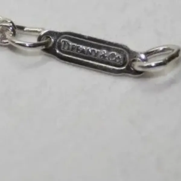 Tiffany & Co. Sterling Silver figure 8 infinity necklace - Image 3