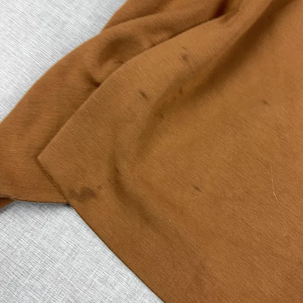 Spanx Coat Womens Small Brown Modal Blend Long Open Front Overcoat Lined Pockets - Image 12