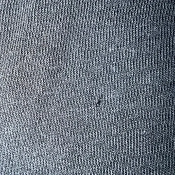 Zara Basic V-Neck T-Shirt in Black, Size XL - Image 2