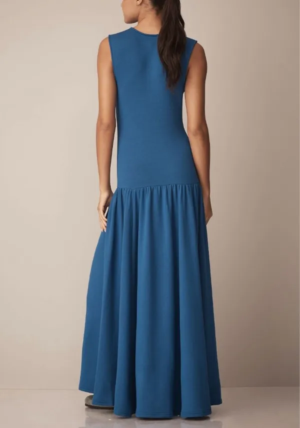 Anthropologie Daily Practice Sleeveless Drop Waist Maxi Dress, Size S - Image 5
