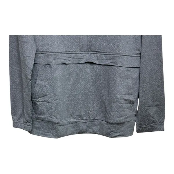 Mondetta Active Pullover  Spandex‎ Quarter Zip Kangaroo Pocket Gray large - Image 3