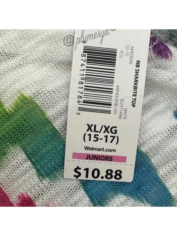 No Boundaries Y2K Juniors Casual Boho Summer Top Size XL NWT - Image 8
