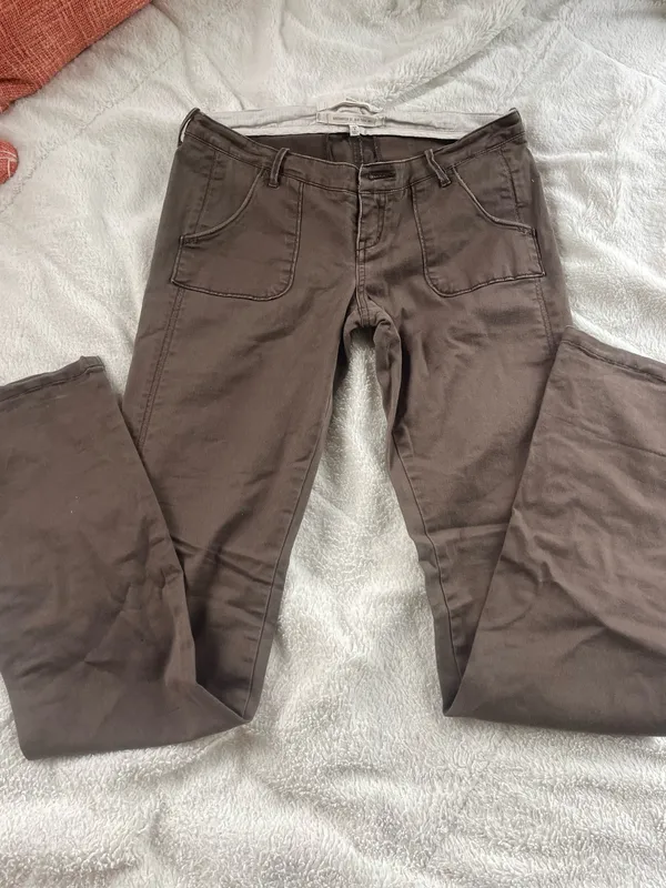 Ruehl Brown flare pants - Image 3