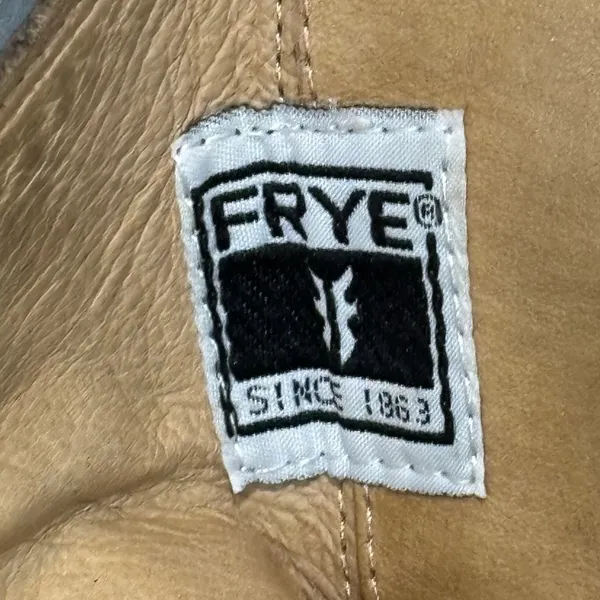 Frye Anna D Ring Brown Leather Knee High Boots - size 9.5M - Image 8