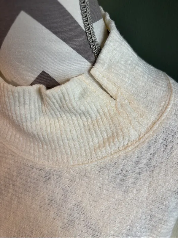 We The Free Cream Turtleneck Sweater - Image 2