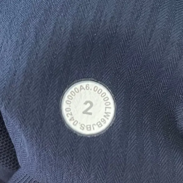 Lululemon Beyond the‎ Studio Crop Pants Navy Size 2 - Image 6