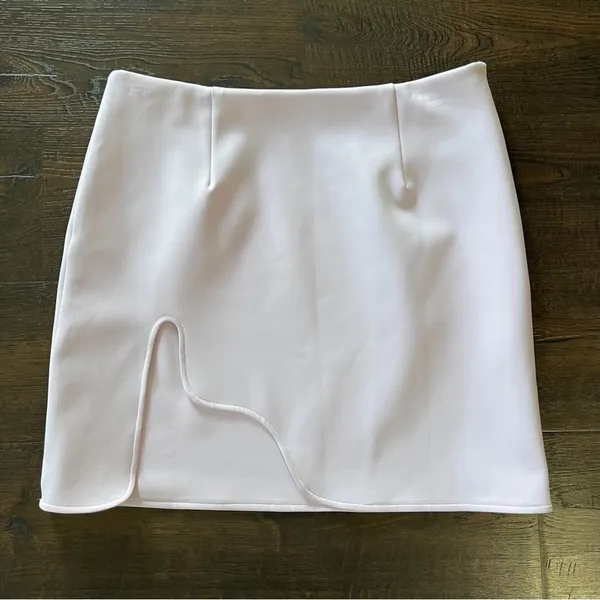 REVOLVE Mother Of All Liza Mini Skirt Lilac Purple Pastel Mini Skirt - Image 5