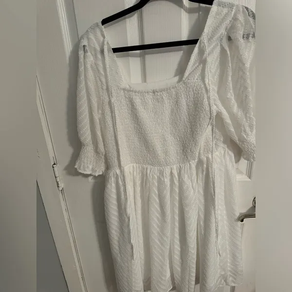 NWOT White Dress Size XL - Image 2