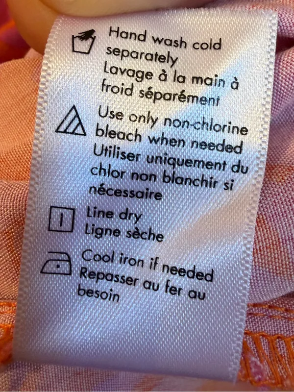 L*SPACE Kristy Mini Dress in Path to Paradise Pink Orange Size X-Small - Image 10