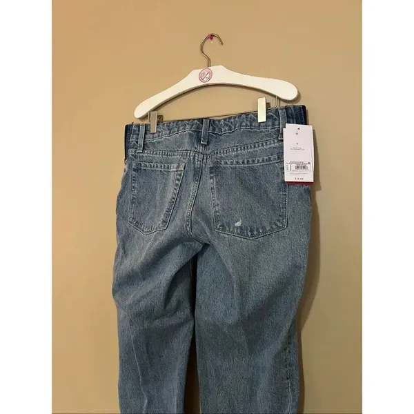 Isabel Maternity By Ingrid & Isabel Cropped Vintage Straight Jeans Woman’s Size - Image 9