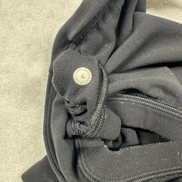 Lululemon Align Tank Top Women’s Size 4 Black Nulu Yoga Crop - Image 5