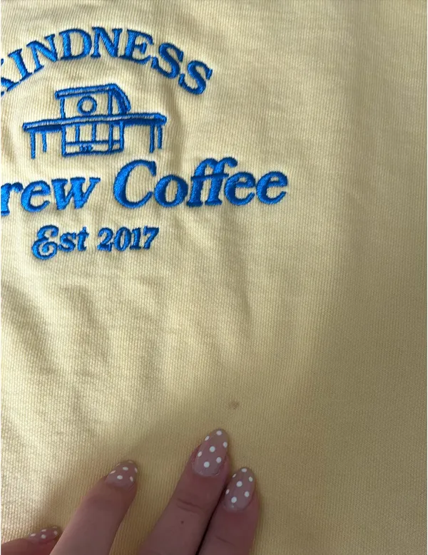 Seven Brew Sweatshirt Yellow Size L - Image 6