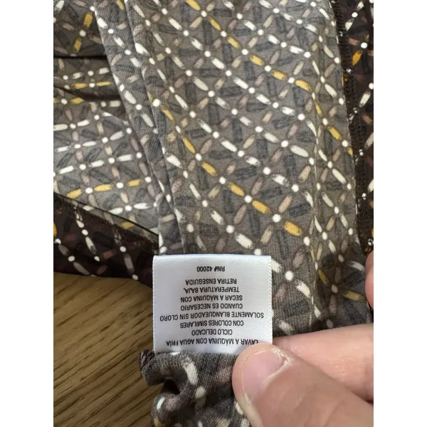 Attention Size Medium Wrap Dress‎ Polyester Blend Stretch Office Business Casual - Image 10