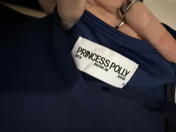 Princess Polly blue mini dress - Image 3